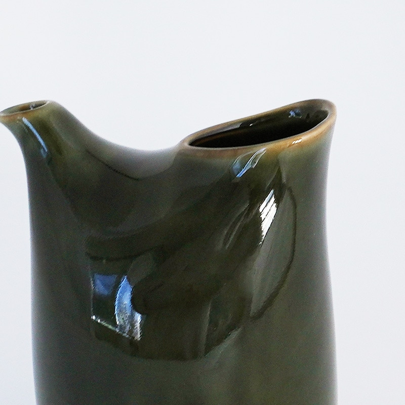 酒器コレクション さび巻き徳利 小 織部 画像3