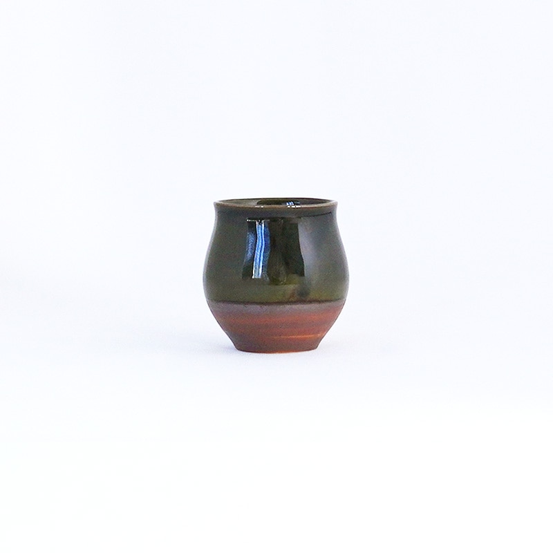 酒器コレクション さび巻き冷酒杯 織部 画像1