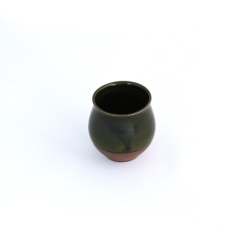 酒器コレクション さび巻き冷酒杯 織部 画像2
