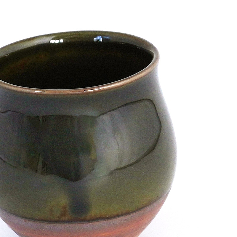 酒器コレクション さび巻き冷酒杯 織部 画像3