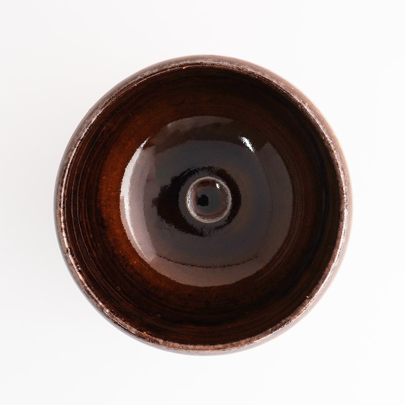 茶器コレクション 抹茶碗(大) アメ 画像1