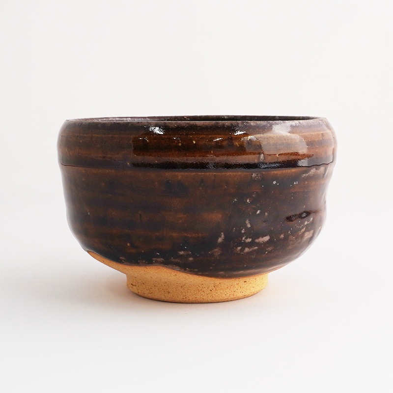 茶器コレクション 抹茶碗(大) アメ 画像2
