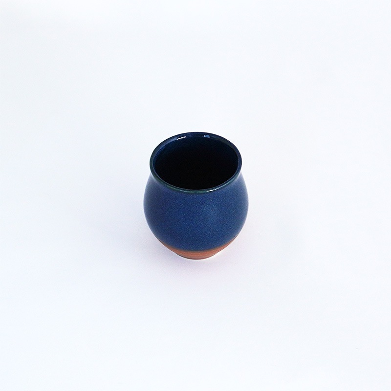 酒器コレクション さび巻き冷酒杯 青 画像2