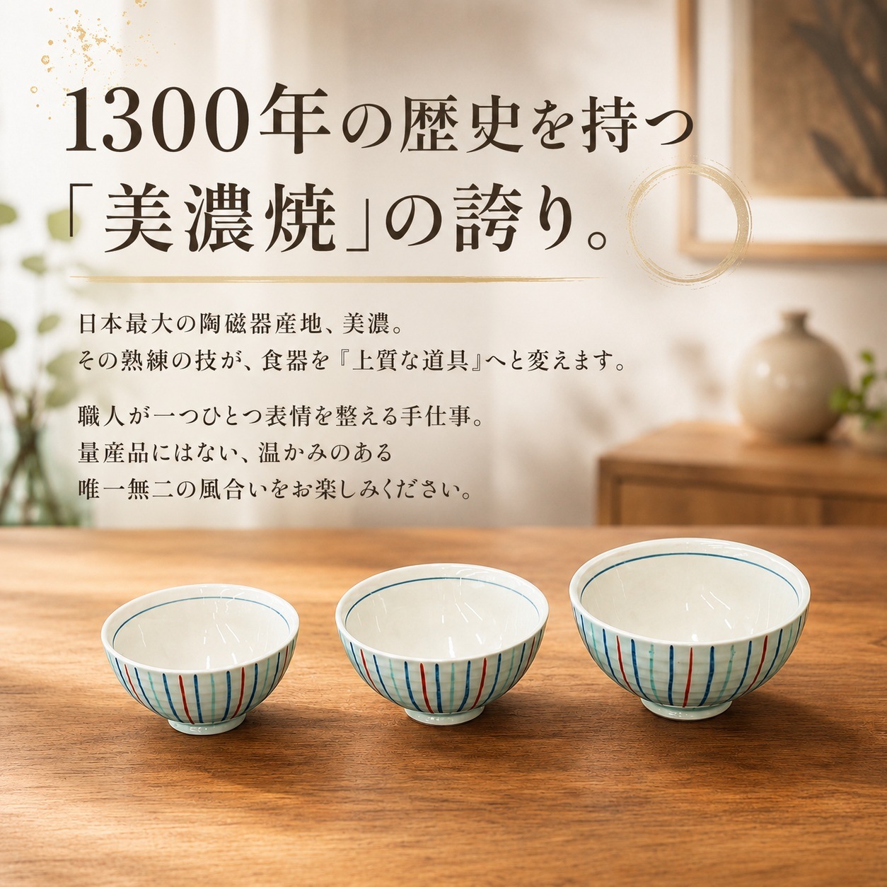 茶器コレクション 錦十草湯のみ (中) 画像2