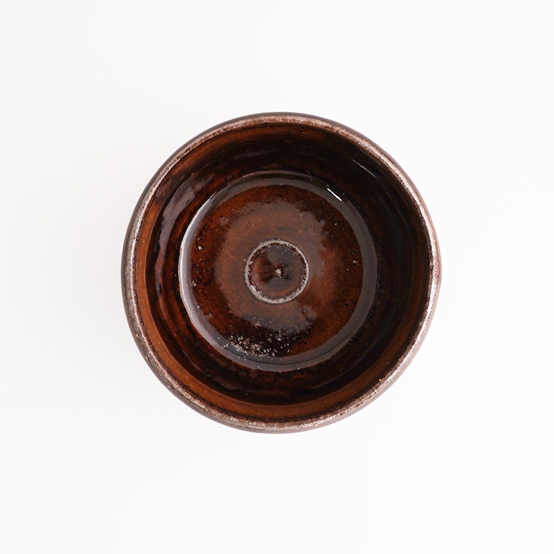 茶器コレクション 抹茶碗(小) アメ 画像2