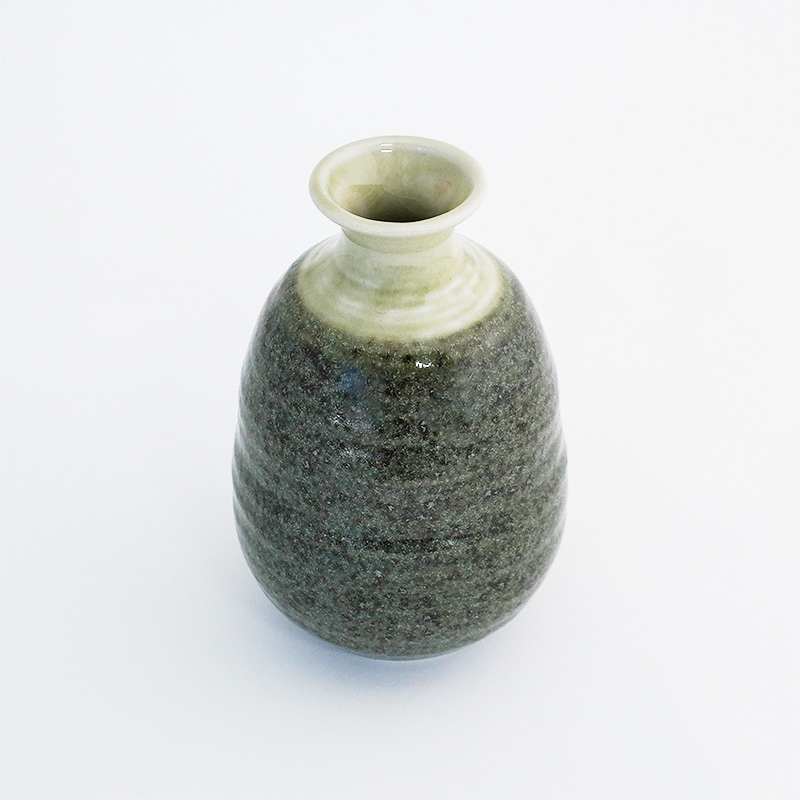 酒器コレクション 釉流れ徳利 緑 画像8