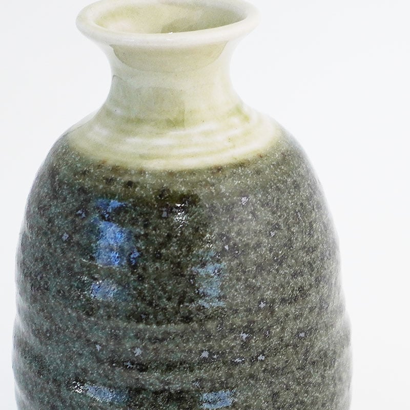 酒器コレクション 釉流れ徳利 緑 画像9