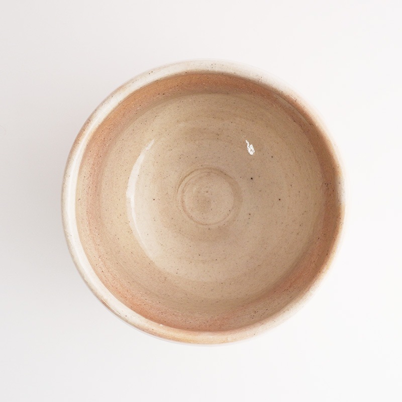 茶器コレクション 抹茶碗(大) 粉引き 画像1