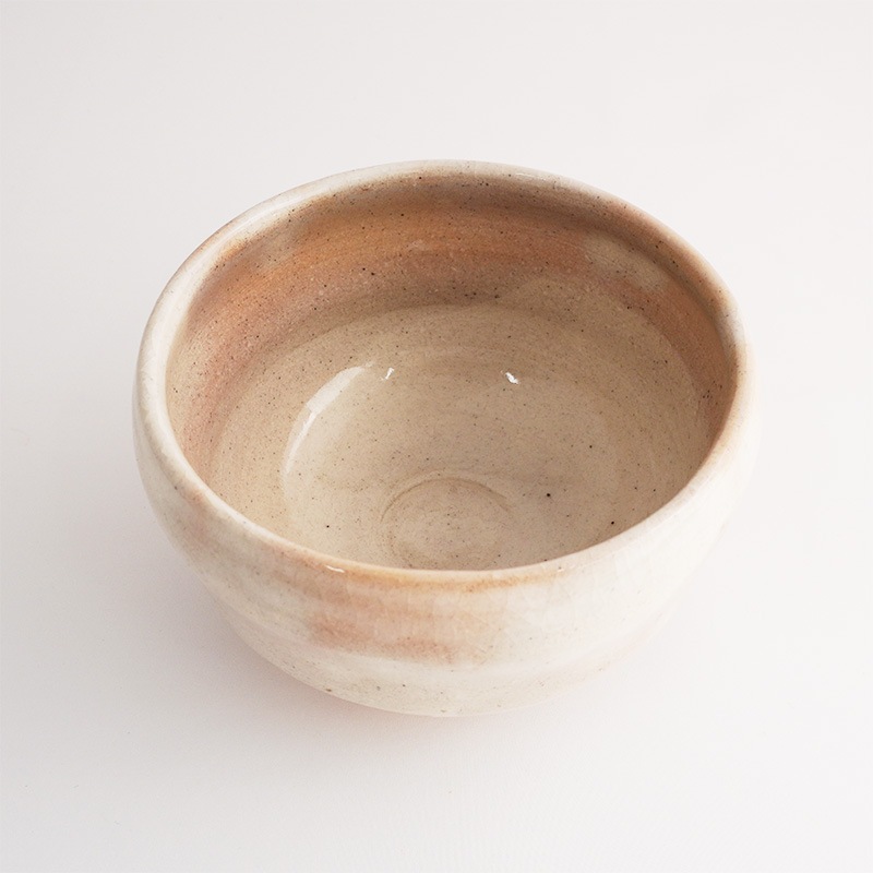 茶器コレクション 抹茶碗(大) 粉引き 画像2