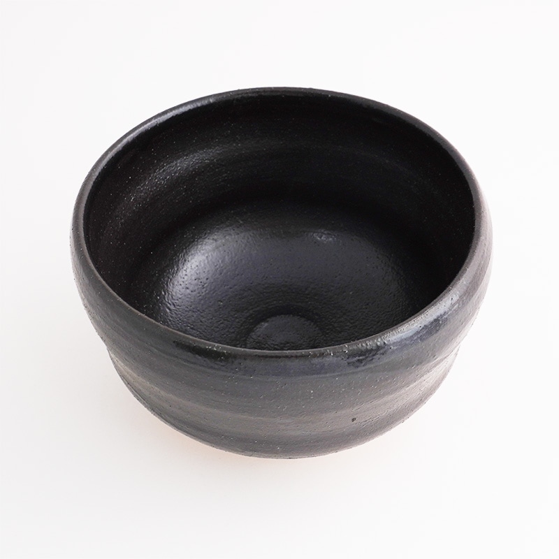 茶器コレクション 抹茶碗(大) 黒織部 画像2