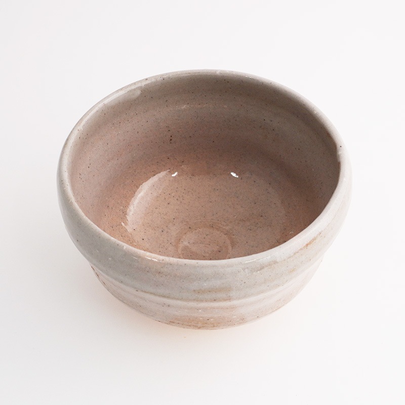 茶器コレクション 抹茶碗(大) 鼠志野 画像2