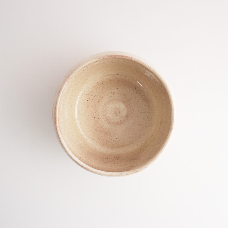 茶器コレクション 抹茶碗(小) 粉引き 画像1
