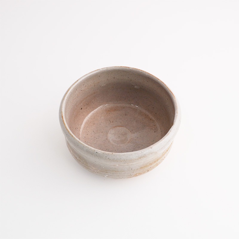 茶器コレクション 抹茶碗(小) 鼠志野 画像2