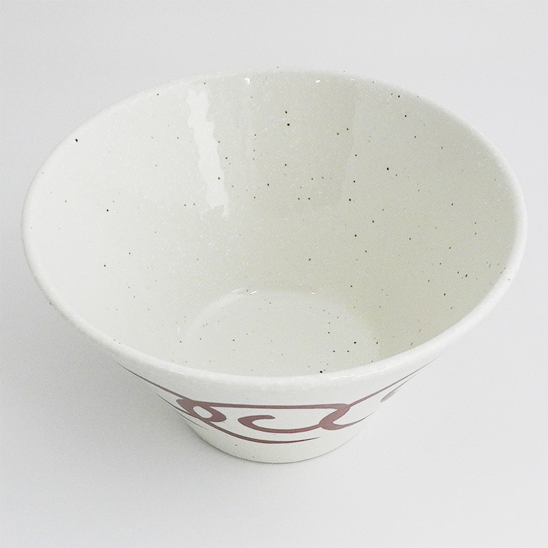 円 赤絵うず丼19cm 画像2