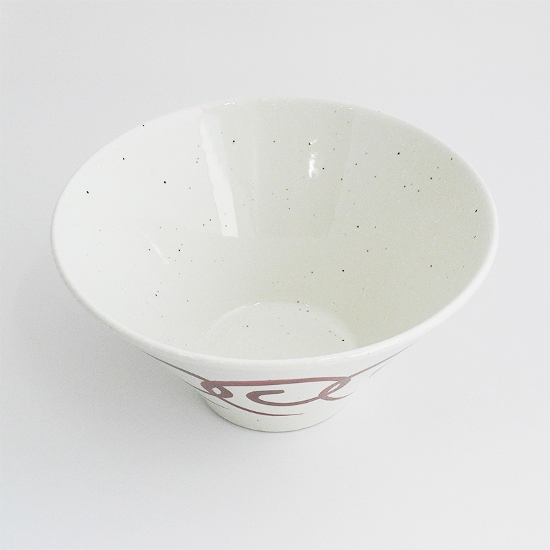 円 赤絵うず丼18cm 画像2