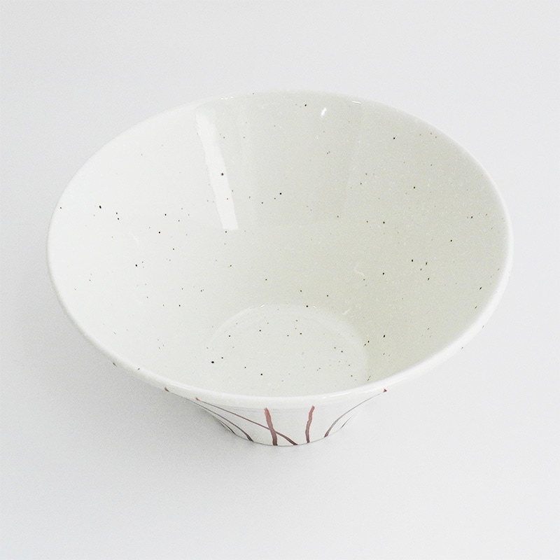 円 赤絵とくさ丼18cm 画像2