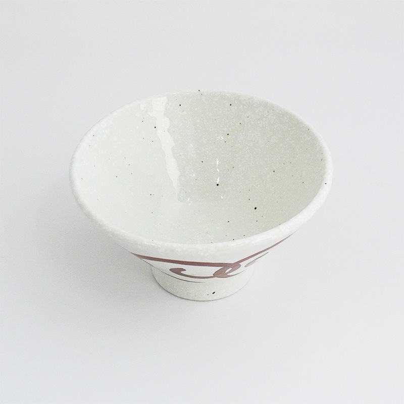 円 赤絵うず丼14cm 画像2