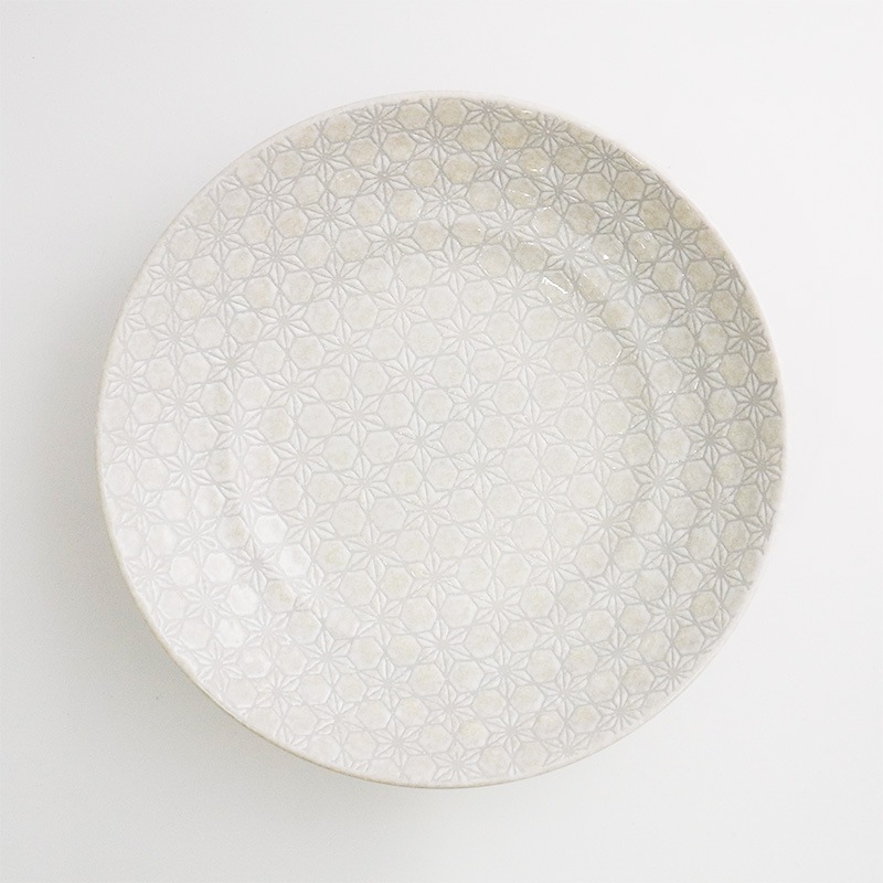 市蔵 白ミツワ7.5寸めん皿 画像2