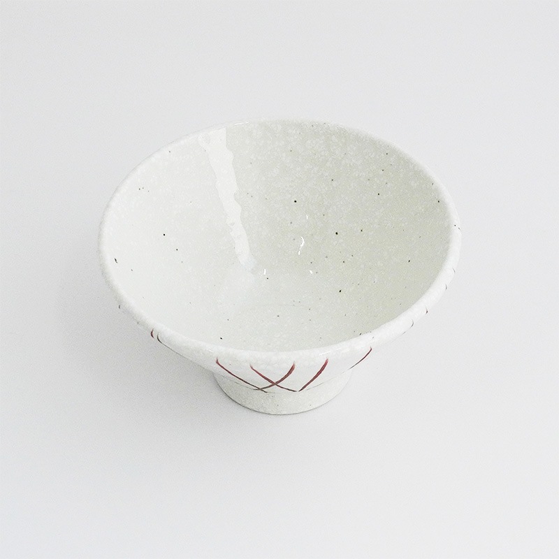 円 赤絵とくさ丼14cm 画像2