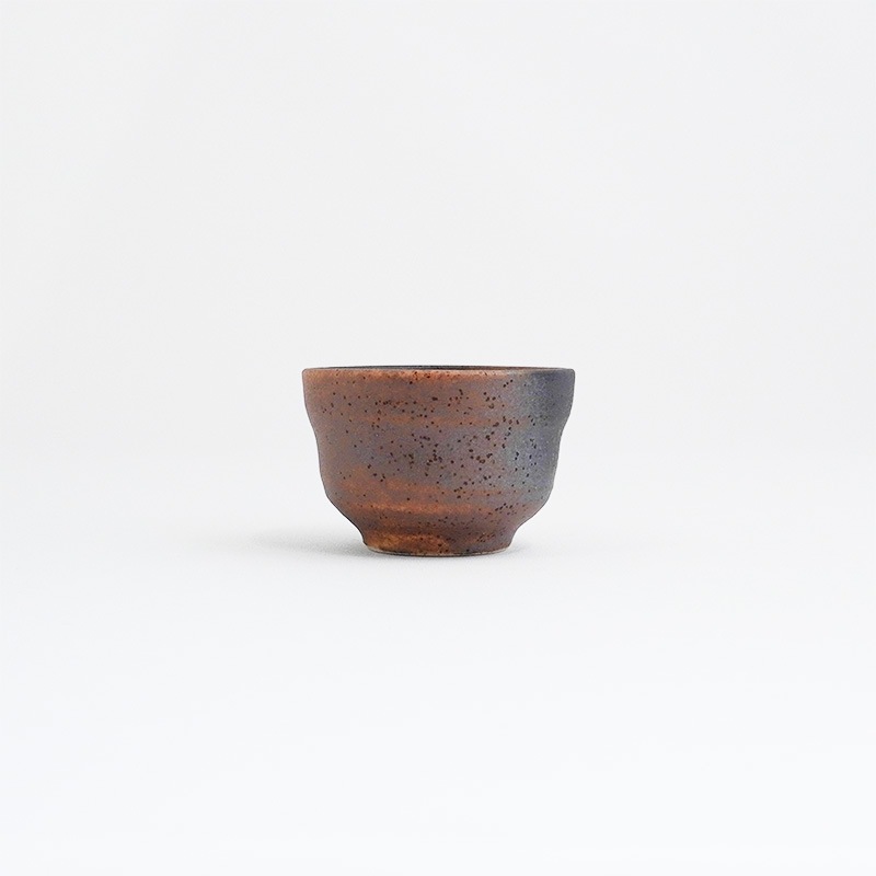 酒器コレクション 黒信楽ぐい呑 画像1
