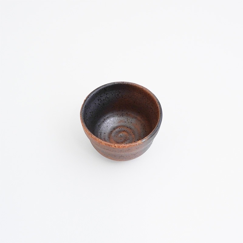 酒器コレクション 黒信楽ぐい呑 画像2