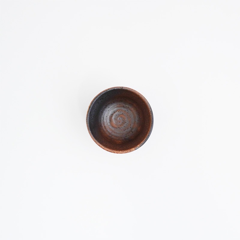 酒器コレクション 黒信楽ぐい呑 画像3