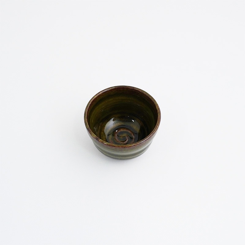 酒器コレクション 深緑ぐい呑 画像2