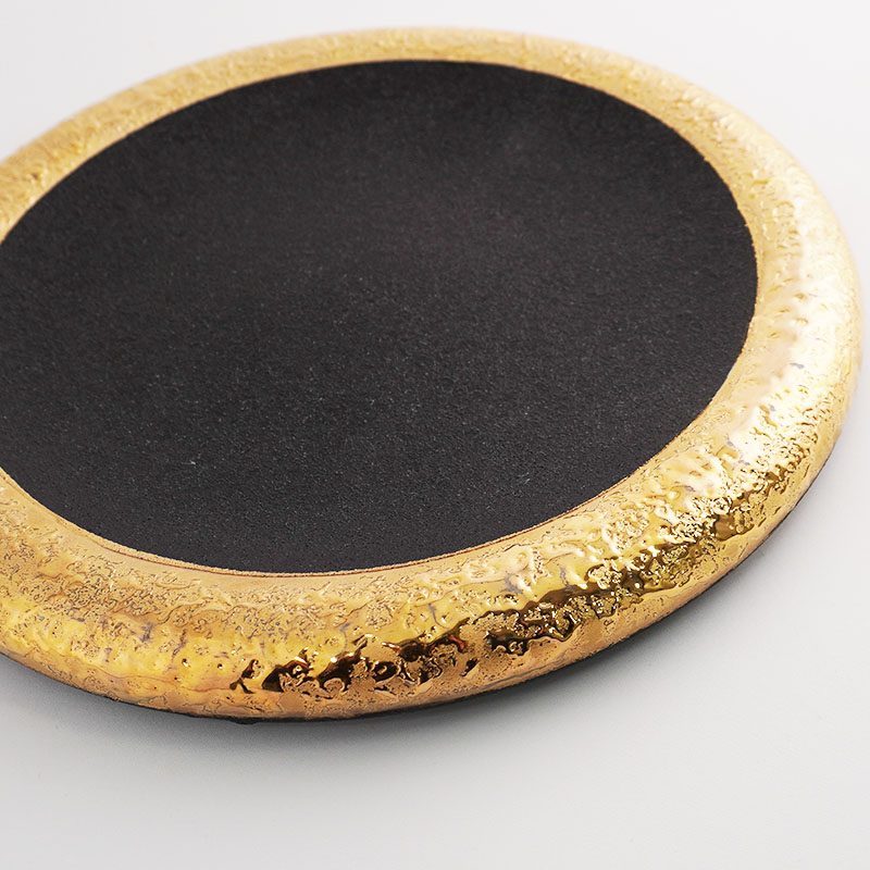 SATURN 厚口皿 小 金 画像8