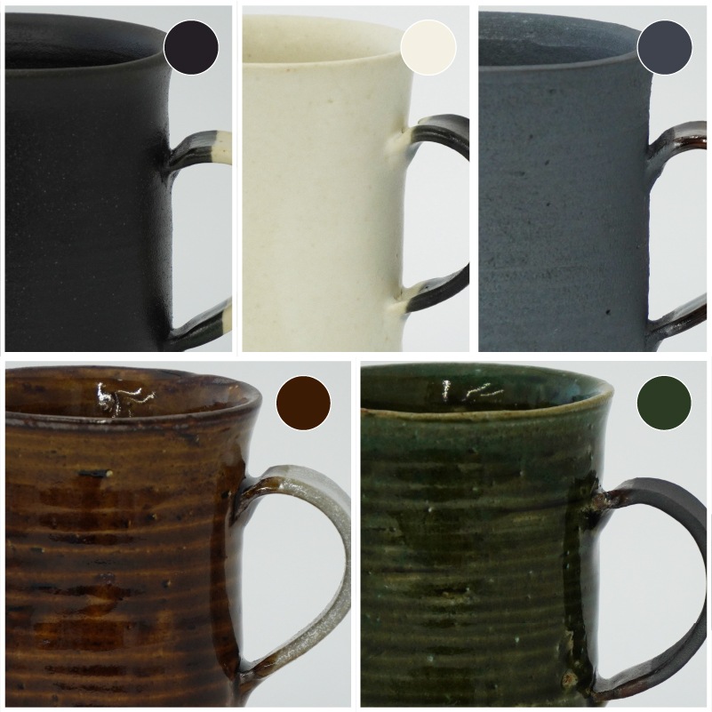 マグカップコレクション 黒織部マグカップ(小) 画像5