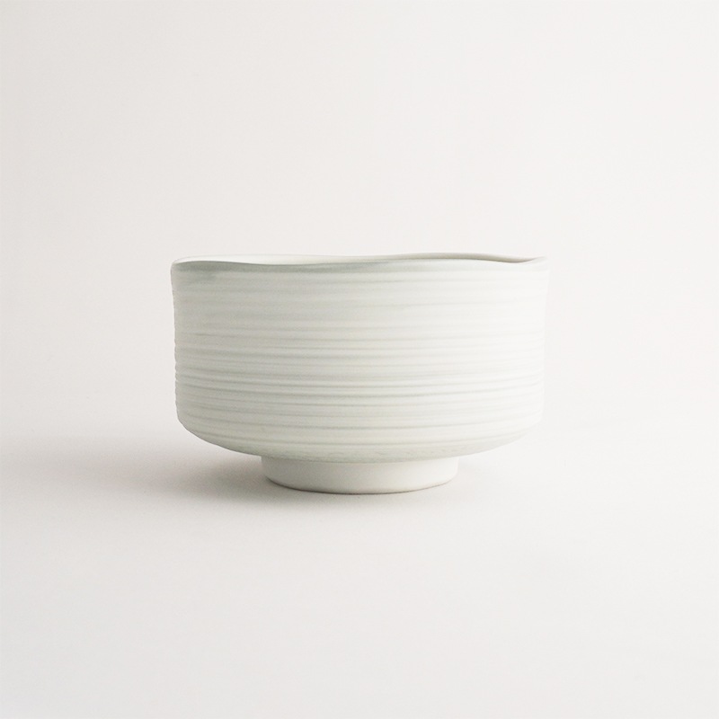 FUDE-MAKI 小抹茶碗 白 画像1