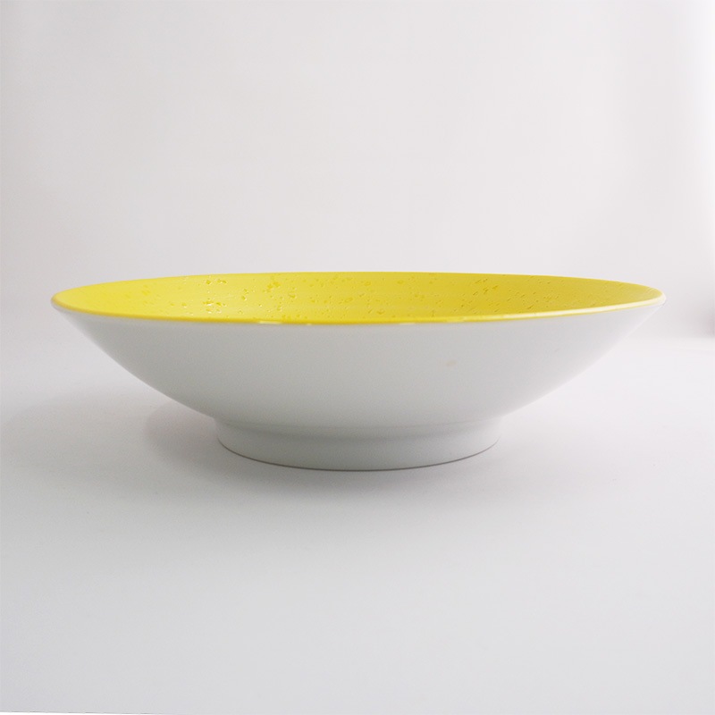 SHIBUKI 24.5cmボウル 黄 画像1