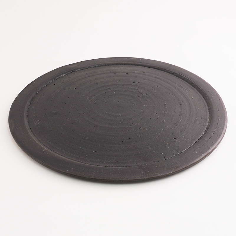 BASE 丸皿 黒 画像1