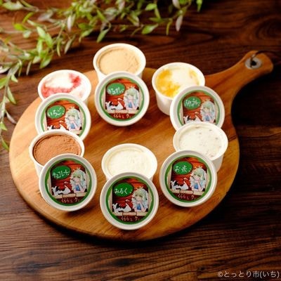 アイス工房くららの濃厚アイスクリーム6個セット 【くらら＆クゥ