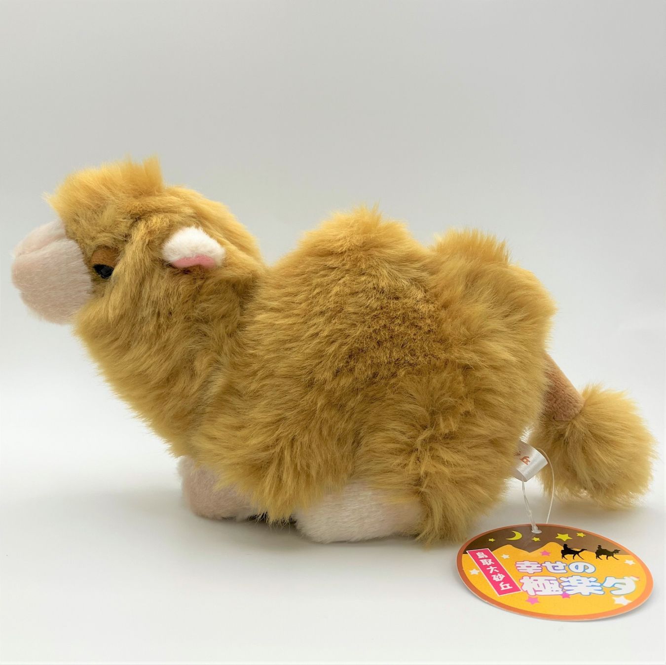 幸せの極楽ダ（らくだのぬいぐるみ）・小・ブラウン／鳥取市ふるさと