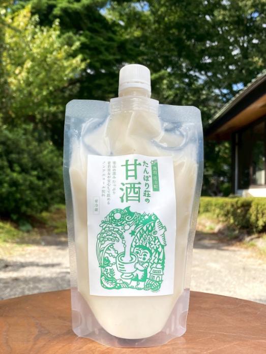 たんぽり荘の甘酒 300g【どぶろく どんでん返し】 ｜鳥取の特産品お