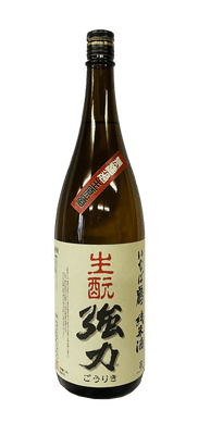 ひかる いなば鶴 純米酒 生もと強力 無濾過生原酒 1800ml【中川酒造】 ｜鳥取