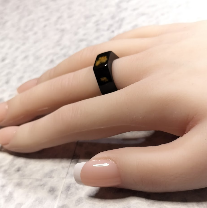希少黒珊瑚のリング【岡田黒珊瑚工房】 ｜鳥取の特産品お取り寄せ通販