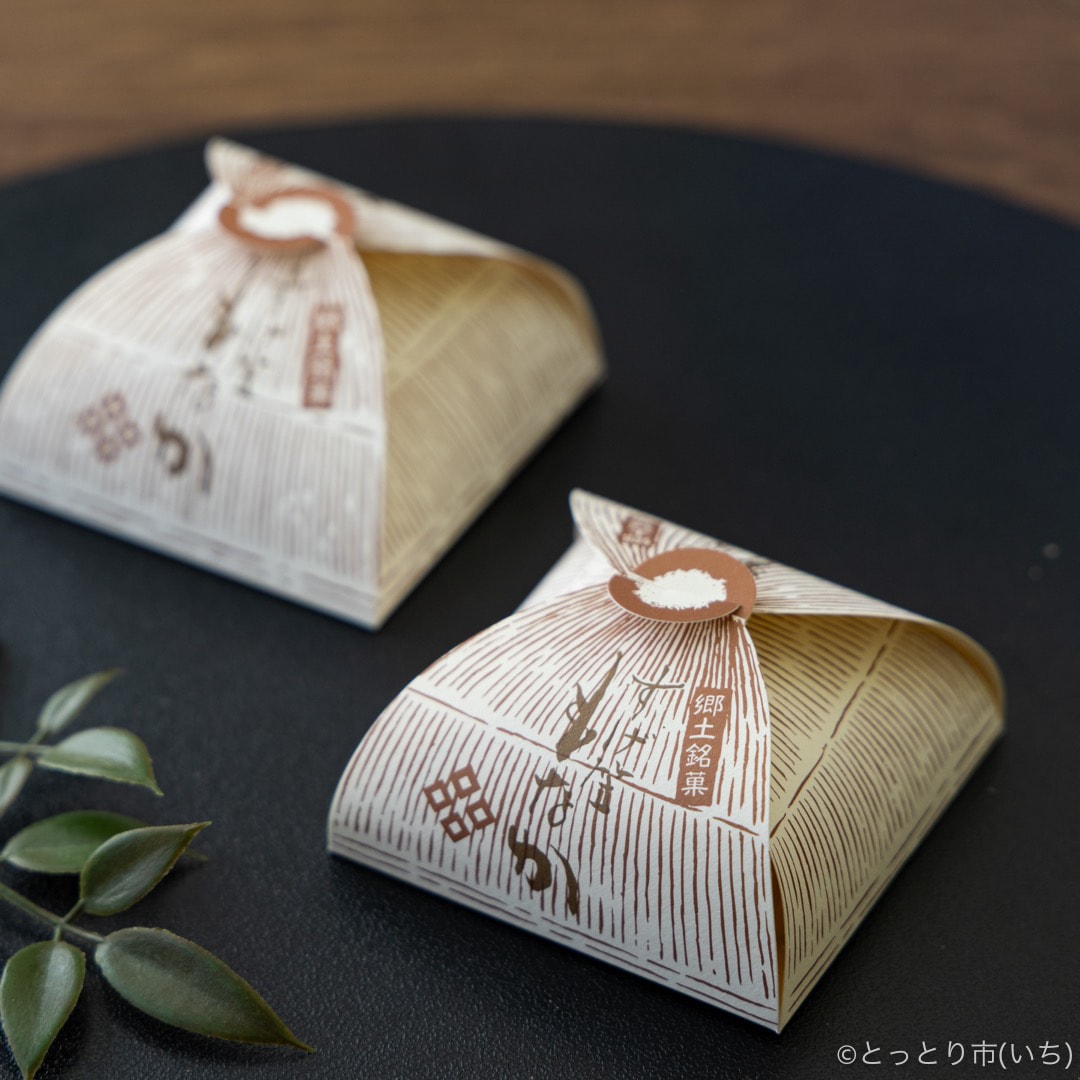 鳥取銘菓 すげ笠もなか (10個入り)真空パック箱入り/平吾菓子舗 ｜鳥取