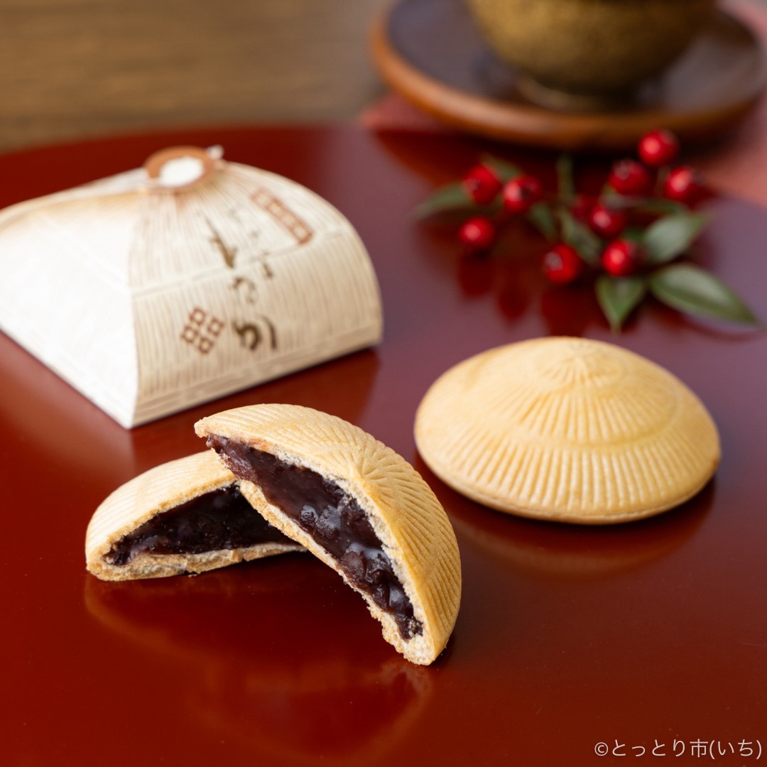 鳥取銘菓 すげ笠もなか (10個入り)真空パック箱入り/平吾菓子舗 ｜鳥取