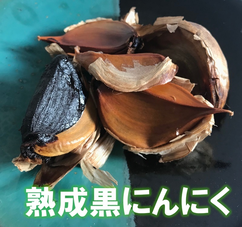 有機肥料で大切に育てた、無添加熟成の黒にんにく80g【いなば山彩の郷