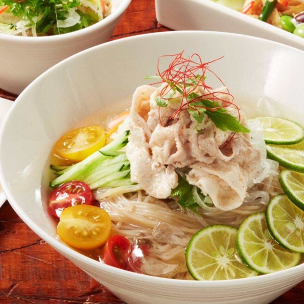 キムチカンフェア】もずく冷麺セット（完熟もずくキムチ付