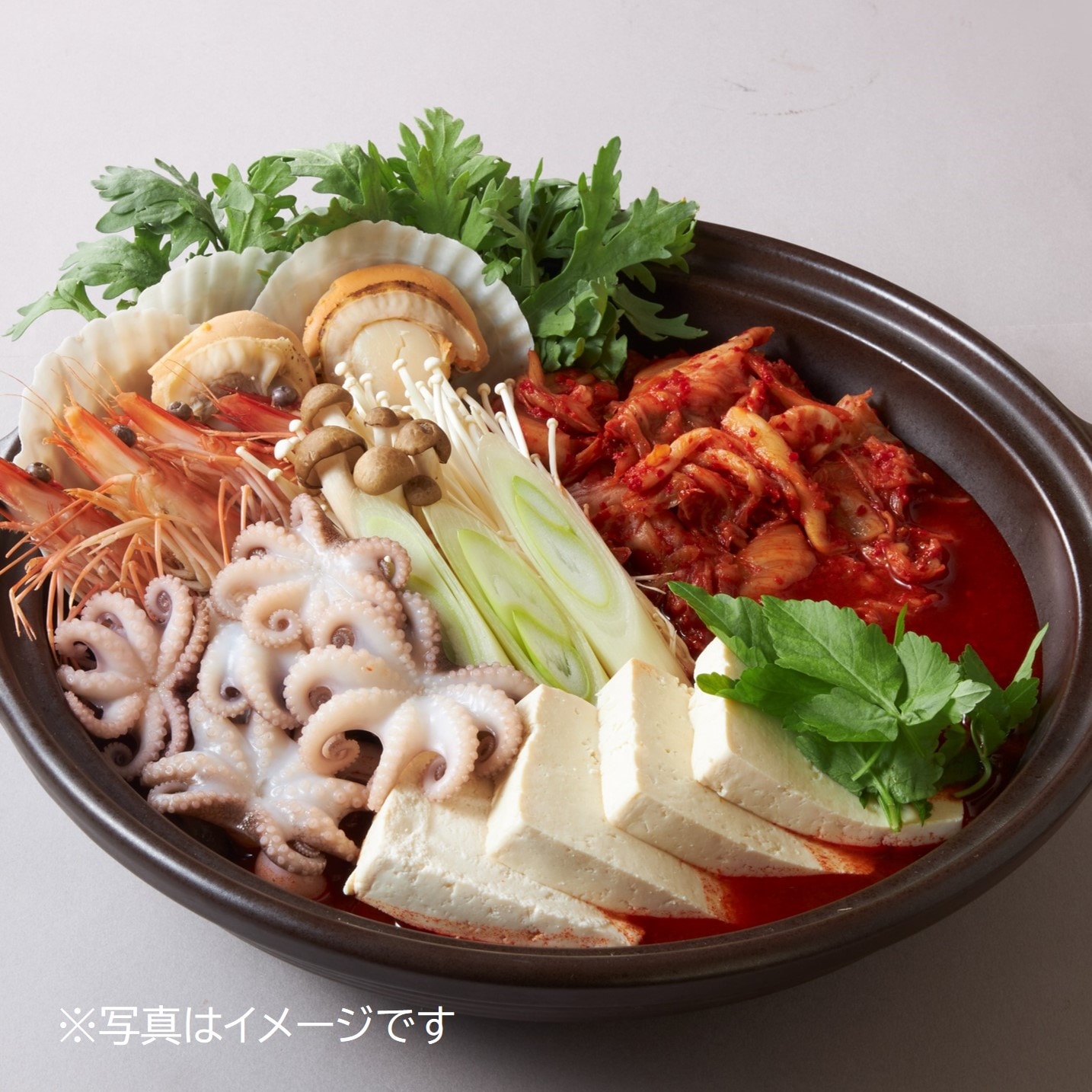 【キムチカンフェア】イイダコの海鮮キムチ鍋セット