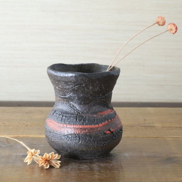花瓶/骨董 益子焼 花瓶/花瓶/茶道具 花瓶/骨董 益子焼 花瓶/花瓶/茶道具 【公式通販】