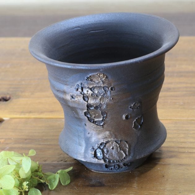 益子焼｜▽シリーズ,横山雄一作【植木鉢シリーズ】 | 益子焼 通販