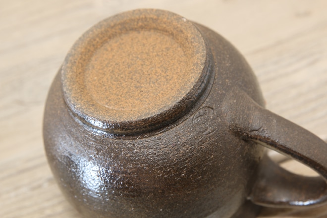 【益子焼】丸くふっくらマグカップ【単品1個】