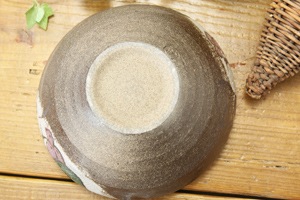 【益子焼】両面布目！やや大きめ布目ぶどうのミニボウルNEW【単品１個】