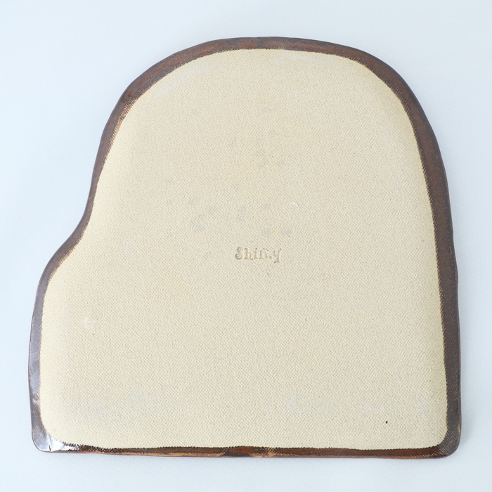 【益子焼】 グランドピアノ ピアノのお皿 パン皿 ピアノ発表会の記念品に パンプレート アンティーク調のブラウン 単品1枚