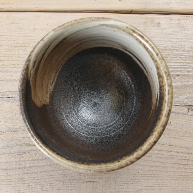 【益子焼】 小丼 付け汁 つけ麺 ミニ小丼 素朴な刷毛目模様 丼飯 ミニ天丼 ミニカツ丼 こだわりの厚めで丈夫 安定感あり 【単品１個】