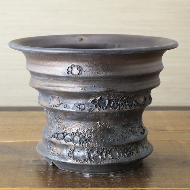 益子焼｜6.3号鉢 高さ約14cm 植木鉢 陶器鉢 塊根植物 コーデックス