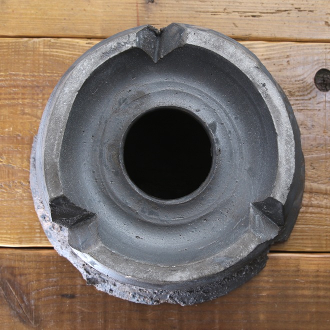 【益子焼】 8.4号鉢 植木鉢 陶器鉢 塊根植物 アガベ サボテン 【砂漠シリーズ】 高さ約25cm 作家 陶芸家 横山雄一作 一点物 傑作品 ※こちらの商品は代引以外の決済とさせていただきます